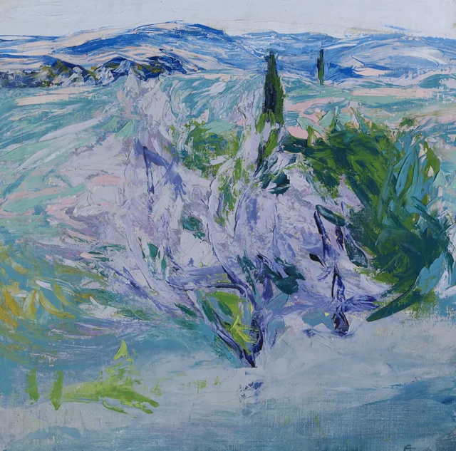 Paisaje toscano, Ellen Thesleff