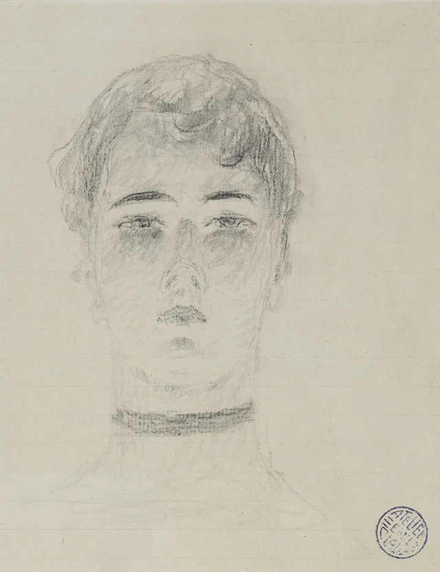 Cabeça de mulher, Émile Claus