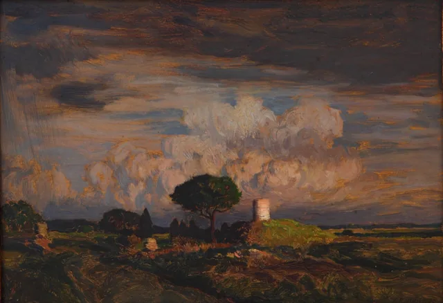 A Via Ápia (paisagem), Émile-René Ménard