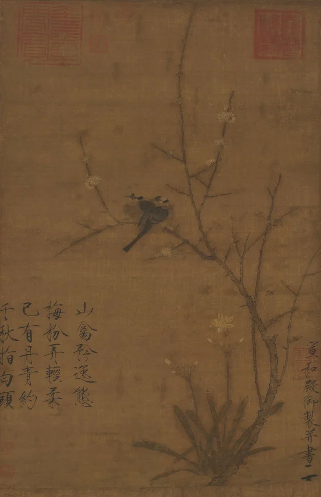Chimonanthus and Birds, Empereur Huizong