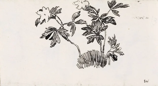 ヨナス・リー『ギーリエの家族』の挿絵のための準備習作、コペンハーゲン、1903年