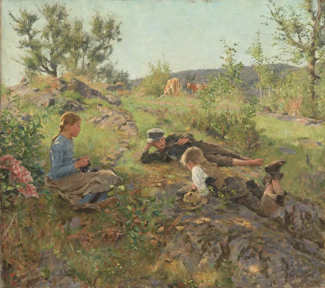 Pastores, Tåtøy, Erik Werenskiold