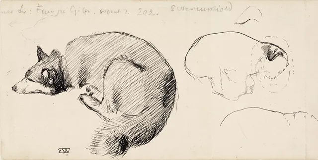 ヨナス・リー『ギーリエの家族』の挿絵、コペンハーゲン、1903年