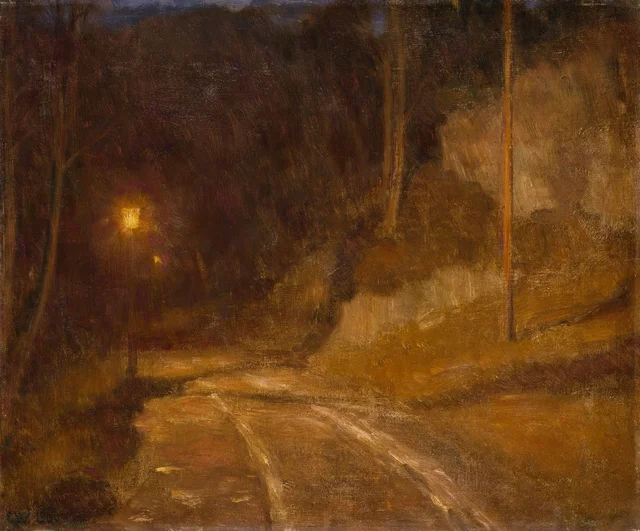 Luz del farol, Erik Werenskiold