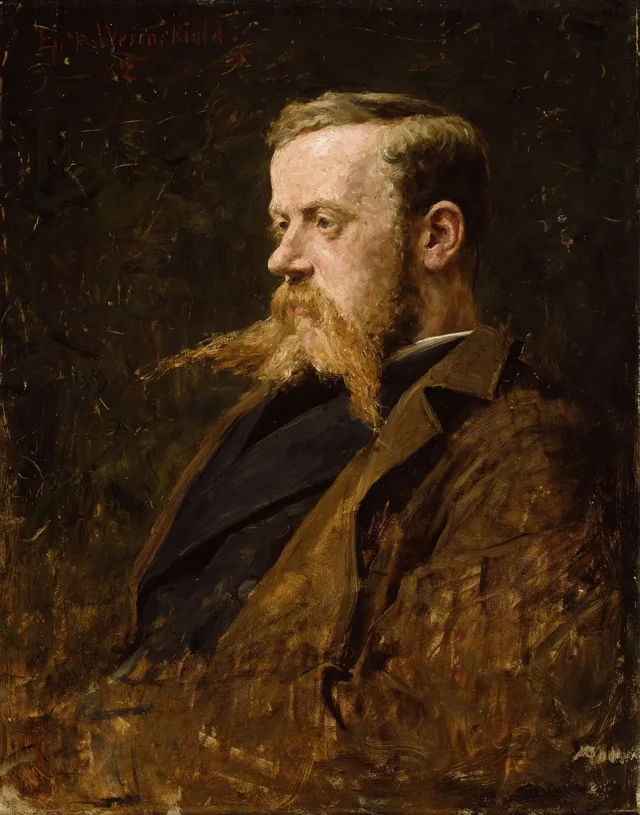 El pintor Nikolai Ulfsten