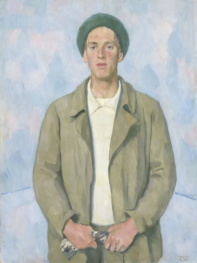 Retrato del artista Dagfin Werenskiold, Erik Werenskiold