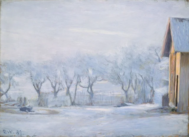 Escarcha blanca, Erik Werenskiold