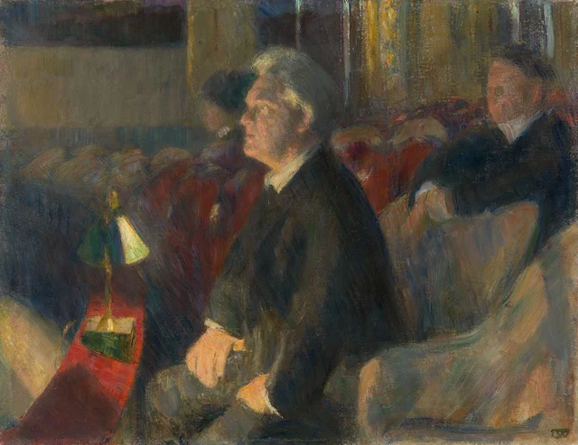 Bjørn Bjørnson, director de teatro (boceto de retrato)