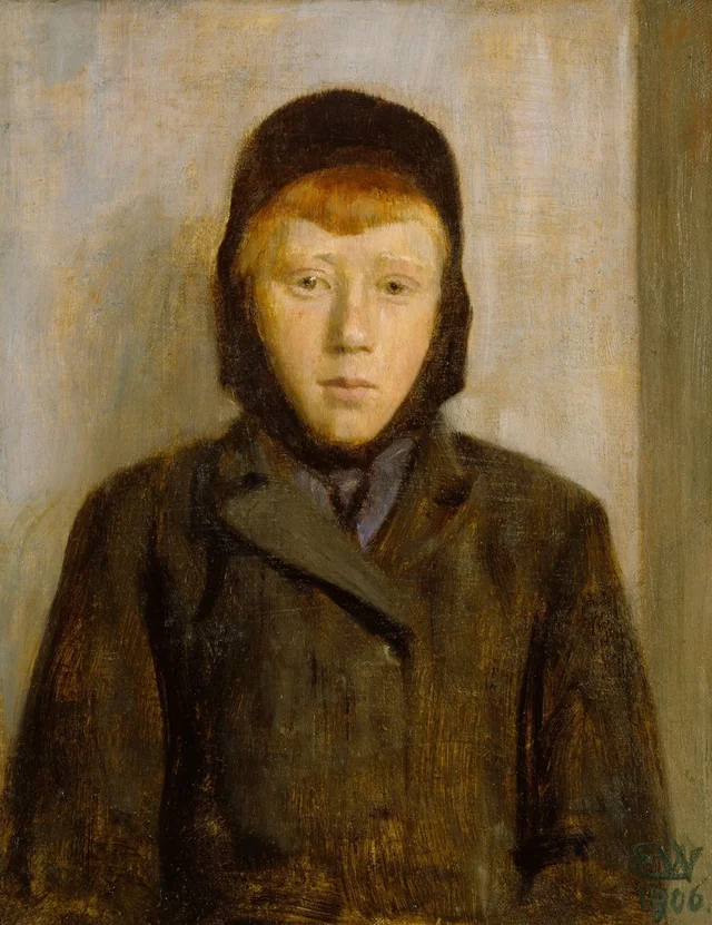 Muchacho pelirrojo, Erik Werenskiold