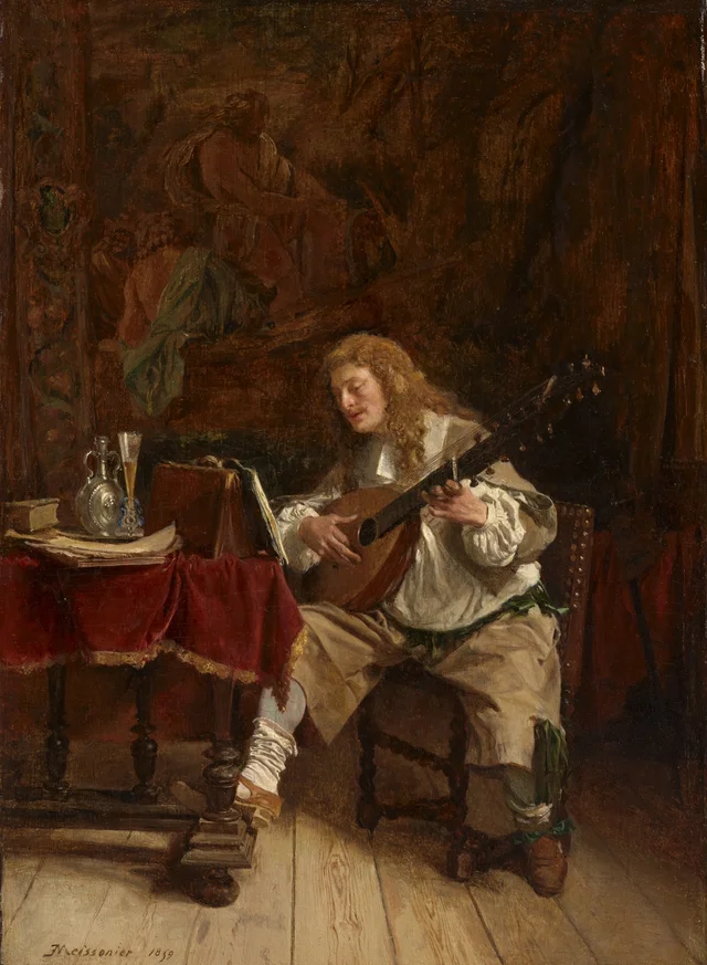 Le Musicien, Ernest Meissonier