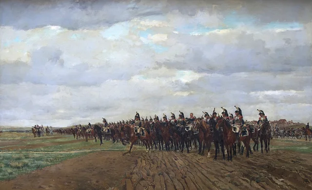 Os couraceiros de 1805, antes do combate, Ernest Meissonier