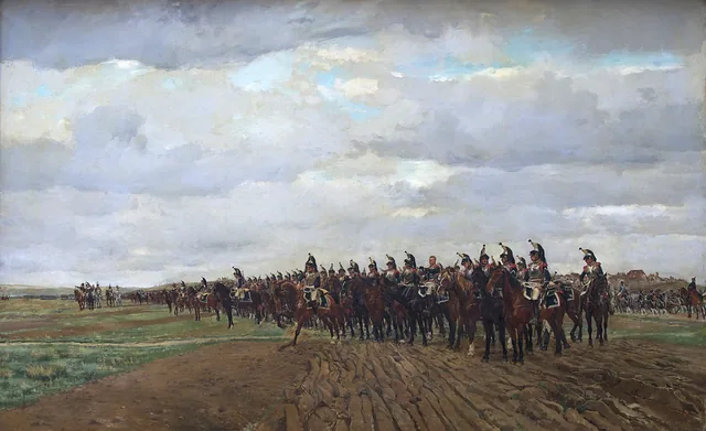 1805年の胸甲騎兵、戦闘を前に, エルネスト・メソニエ