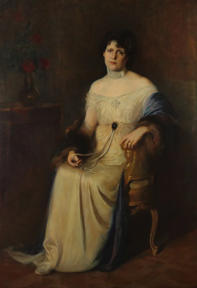 Retrato de la esposa del autor, Ernesto de la Cárcova