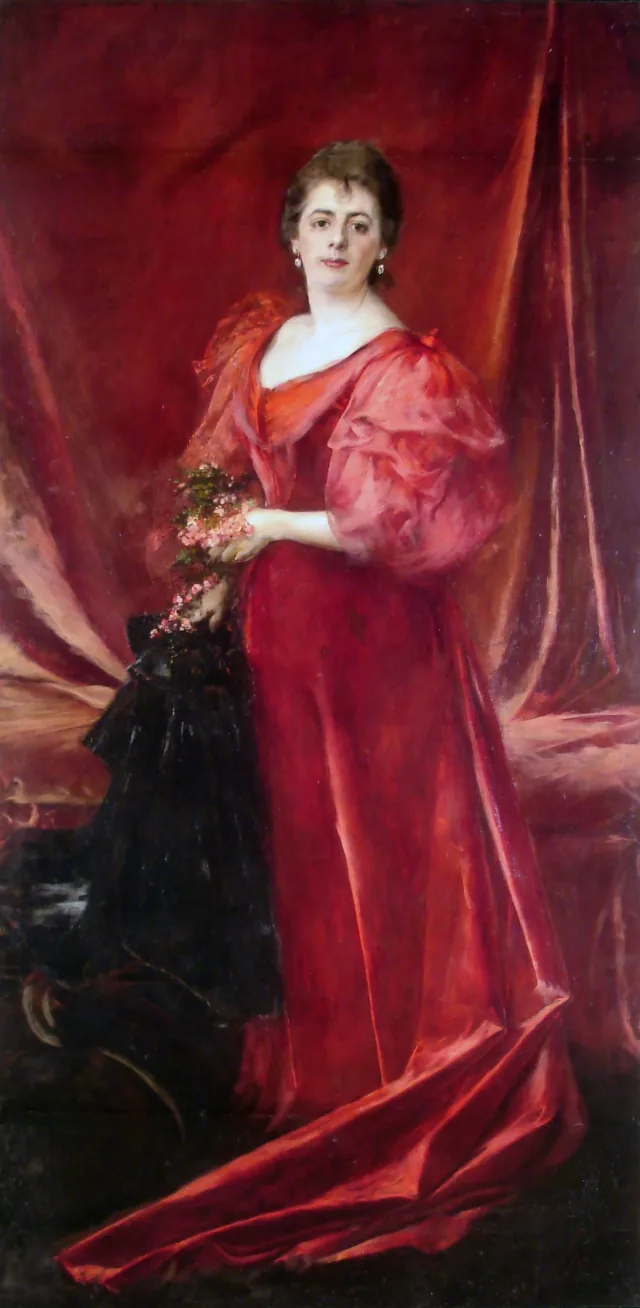Retrato da Senhora María de la Cárcova de Ferrari, Ernesto de la Cárcova