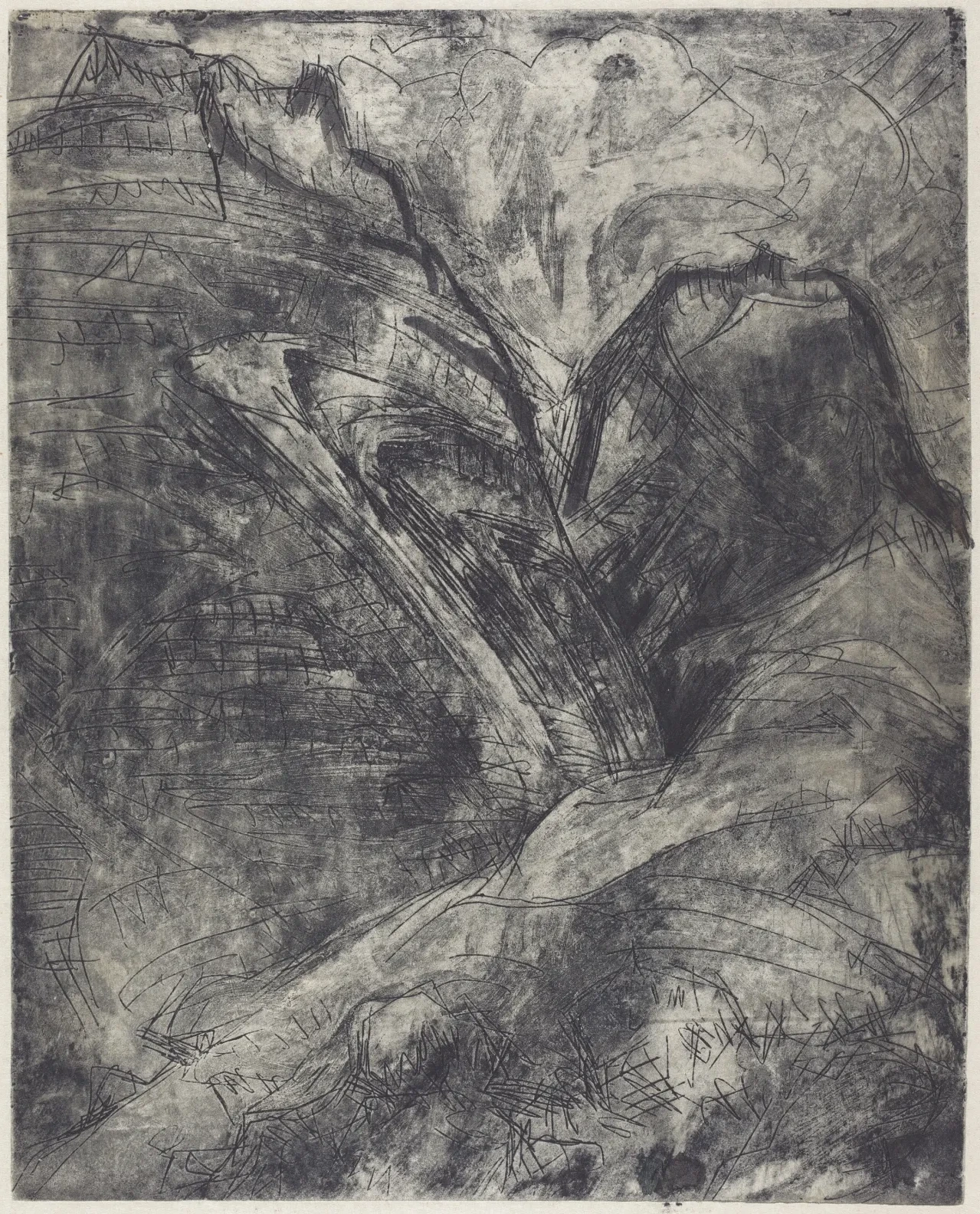 Montagnes, Ernst Ludwig Kirchner
