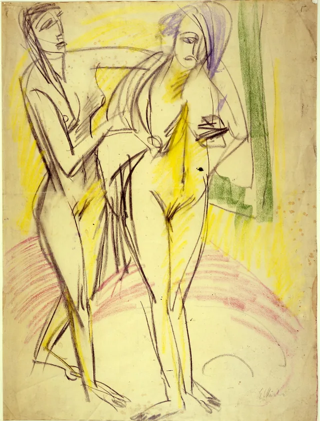 Después del baño, Ernst Ludwig Kirchner