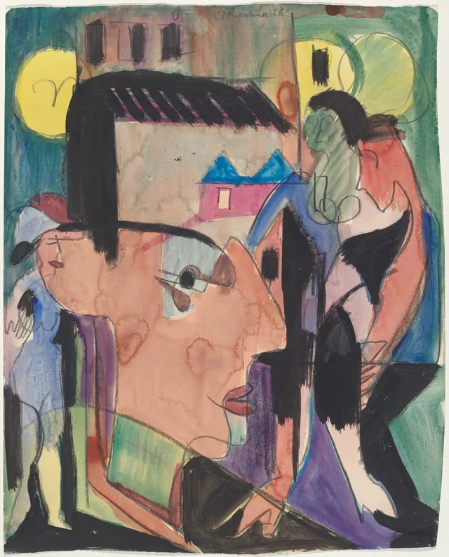 Self-Portrait, Ernst Ludwig Kirchner