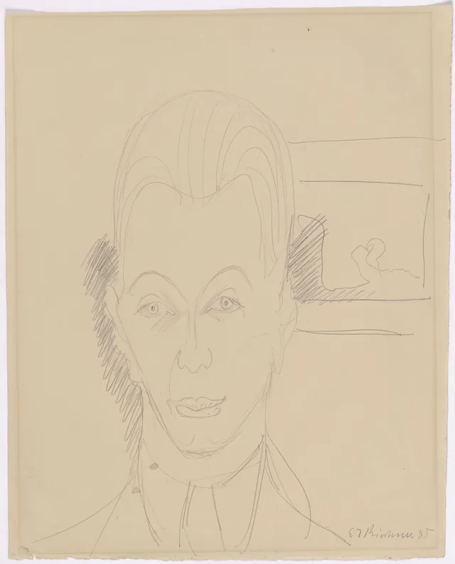 Self-Portrait, Ernst Ludwig Kirchner