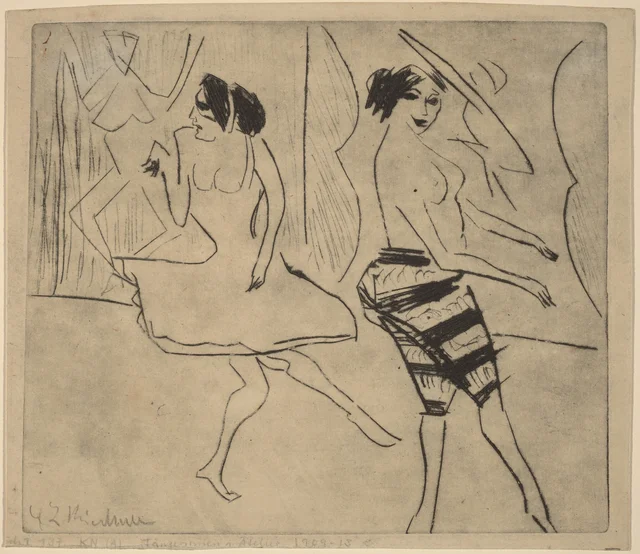 Dancers in Studio