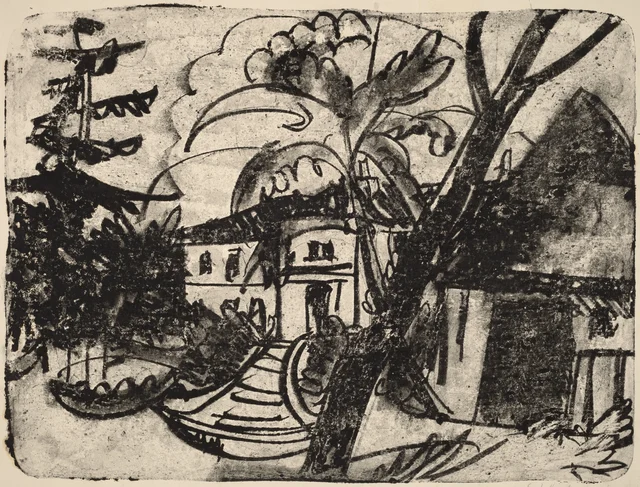 Ferme danoise avec manoir