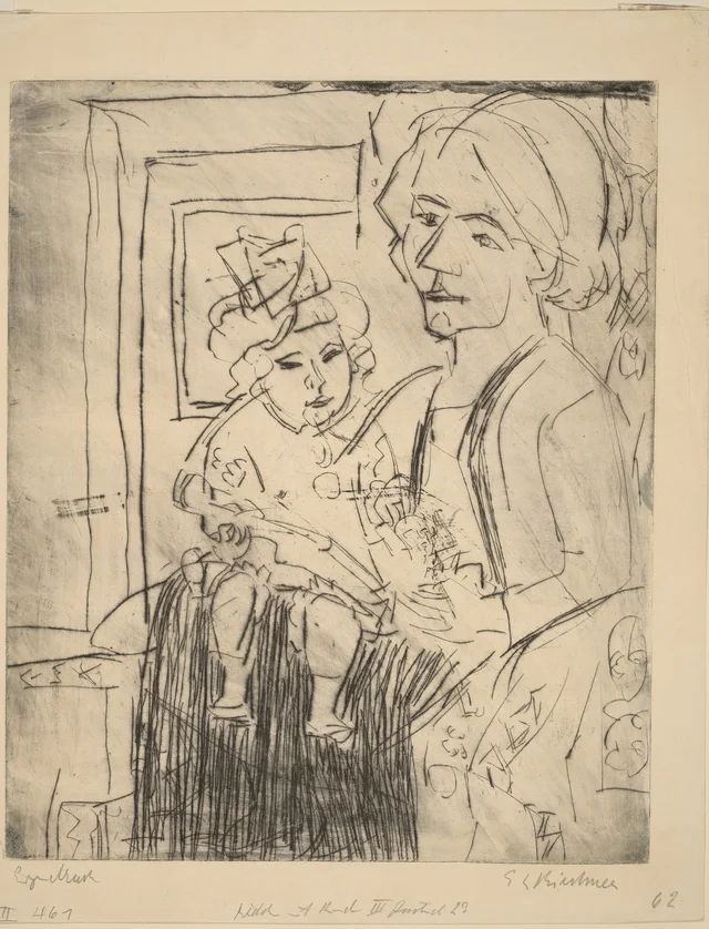 Young Woman with Child