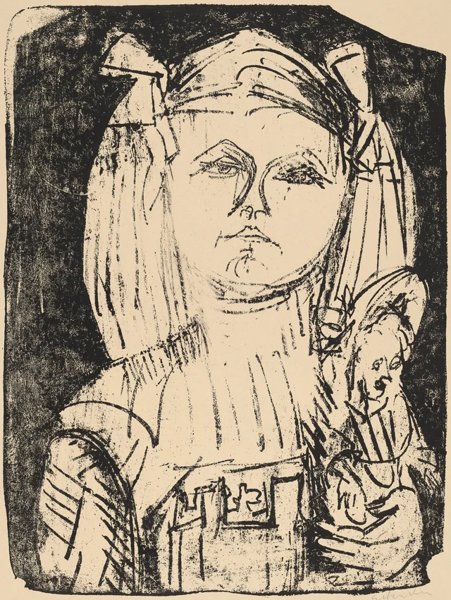 Young Girl with Doll