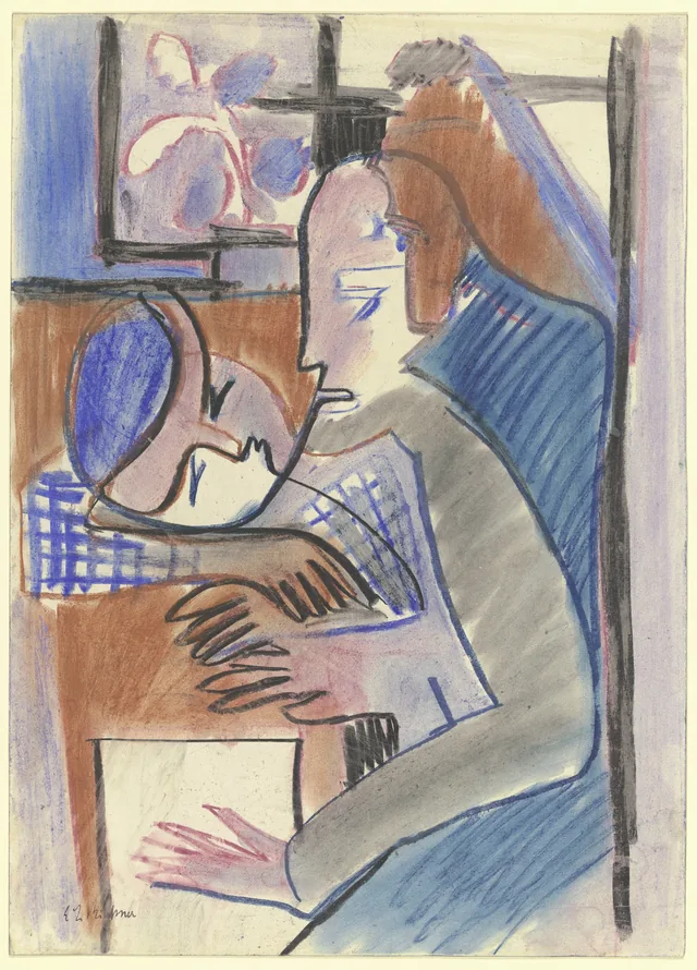Swiss Girl, Ernst Ludwig Kirchner