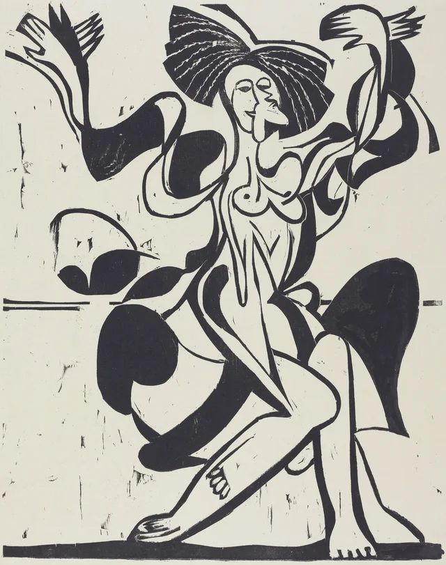 Mary Wigman's Dance, Ernst Ludwig Kirchner