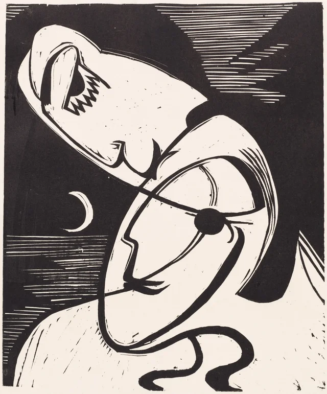 The Kiss, Ernst Ludwig Kirchner