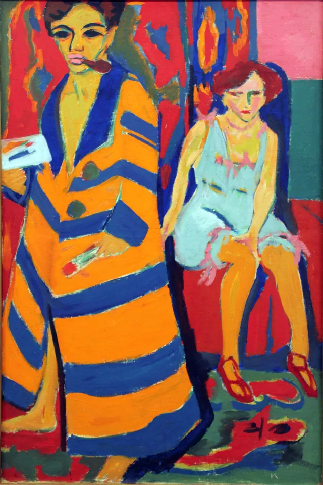 O pintor e a modelo