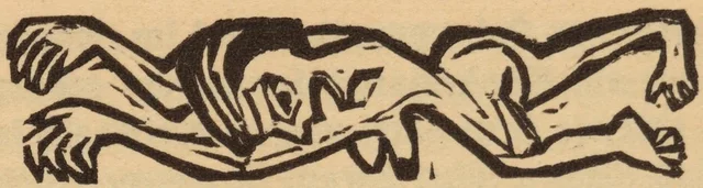 Figura reclinada (Die Irren III), Umbra Vitae