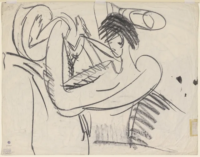 Seated Female Nude