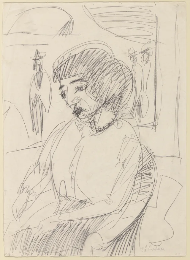 Portrait of a Woman in an Armchair