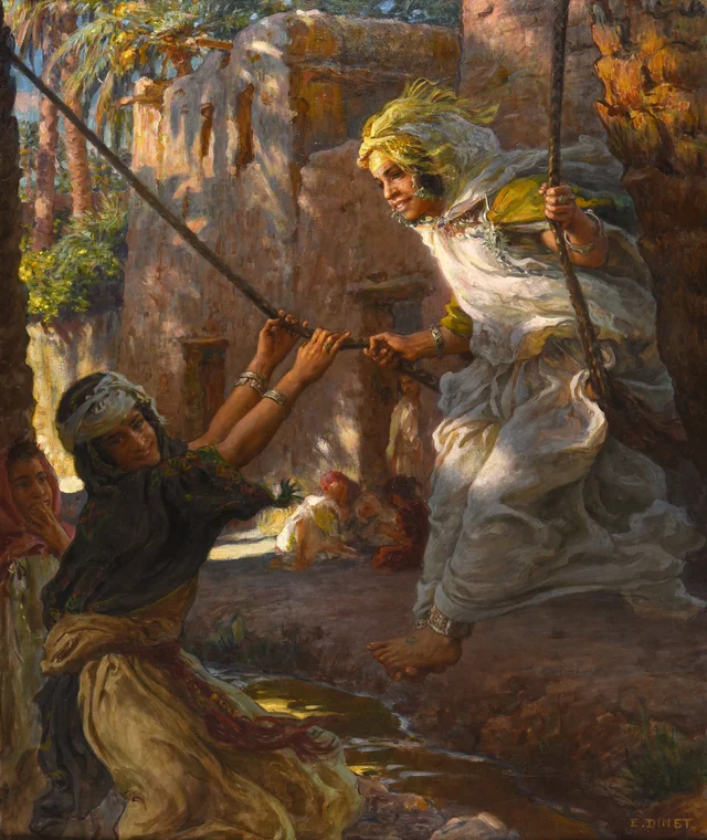 La Balançoire, Étienne Dinet