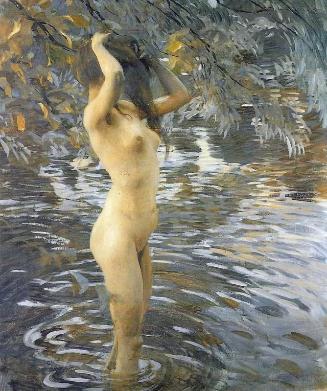 The Bath, Ettore Tito