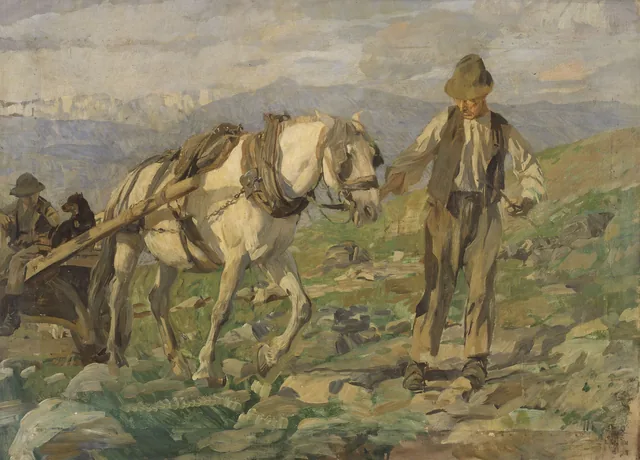 The Asiago Plateau (Vicenza), Ettore Tito