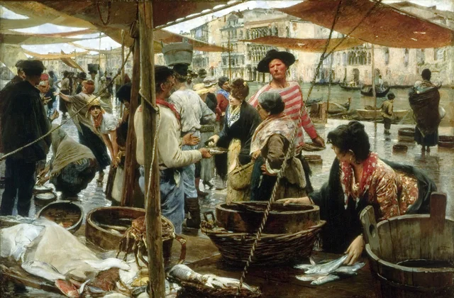 The Old Fish Market, Venice