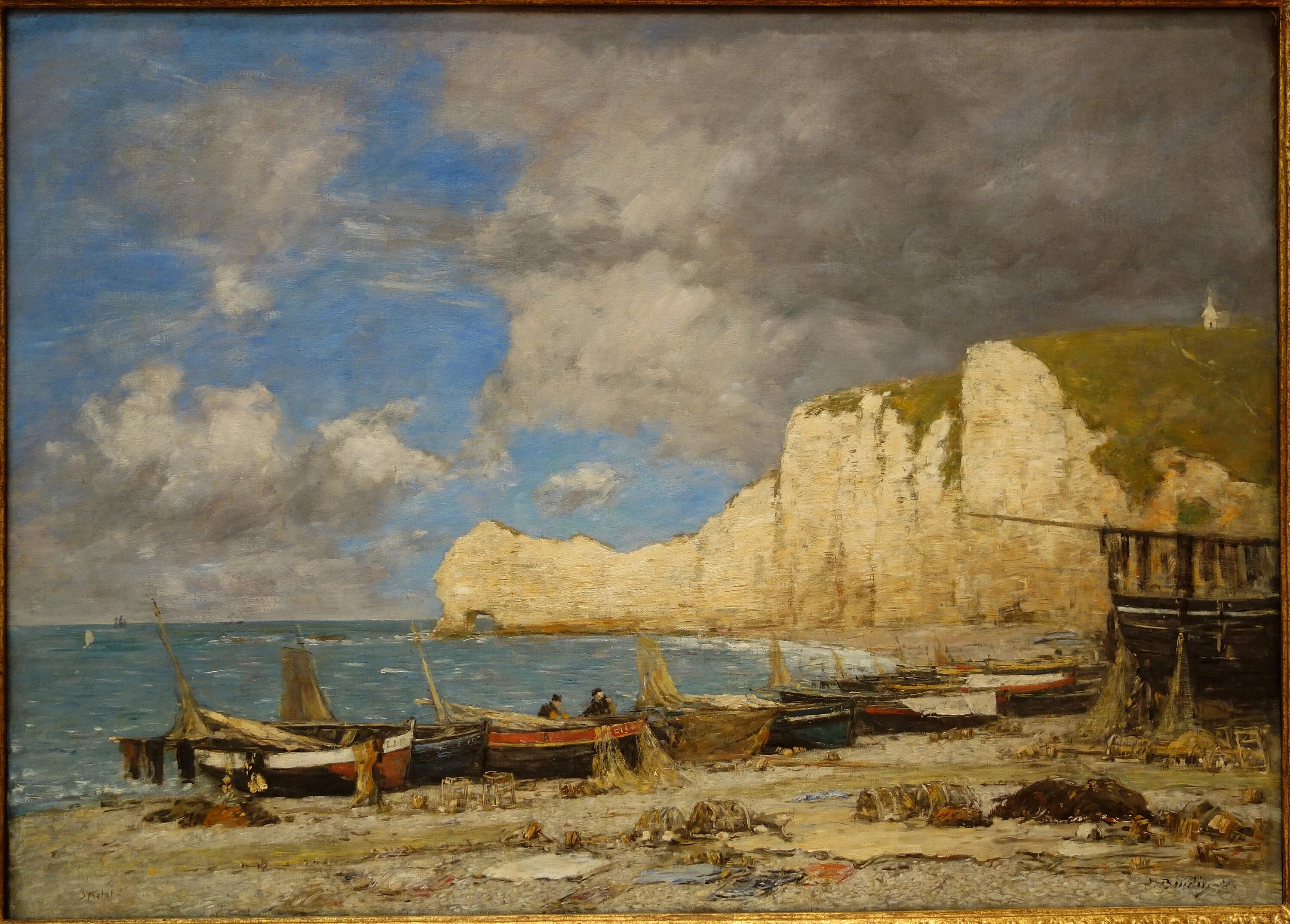 Étretat, Eugène Boudin