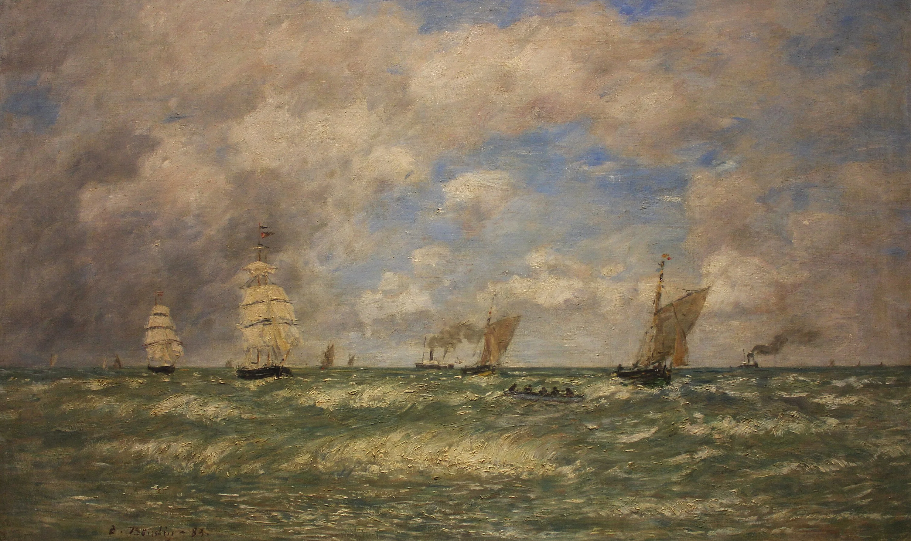Marine, Eugène Boudin