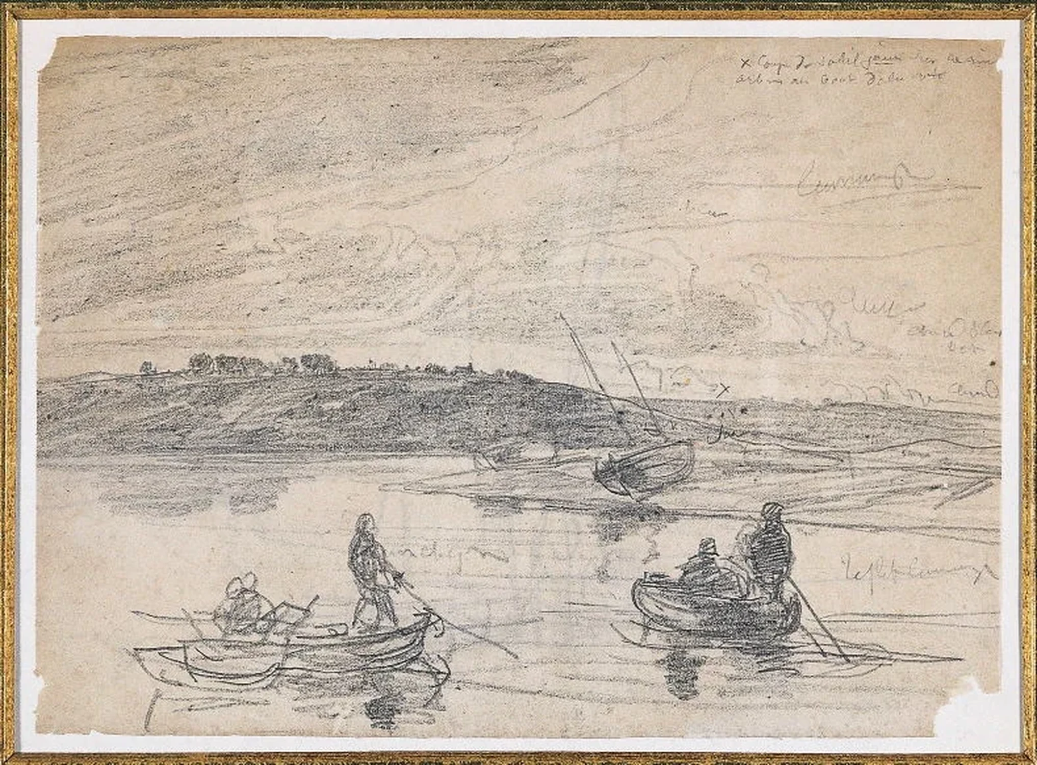 Marine dans l'estuaire, Eugène Boudin