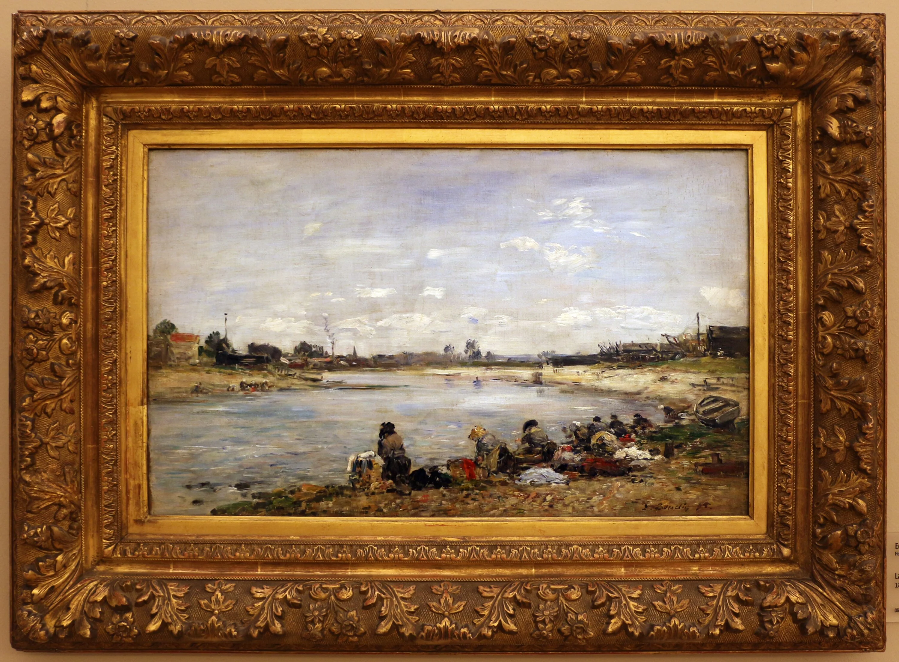 Washing, Eugène Boudin