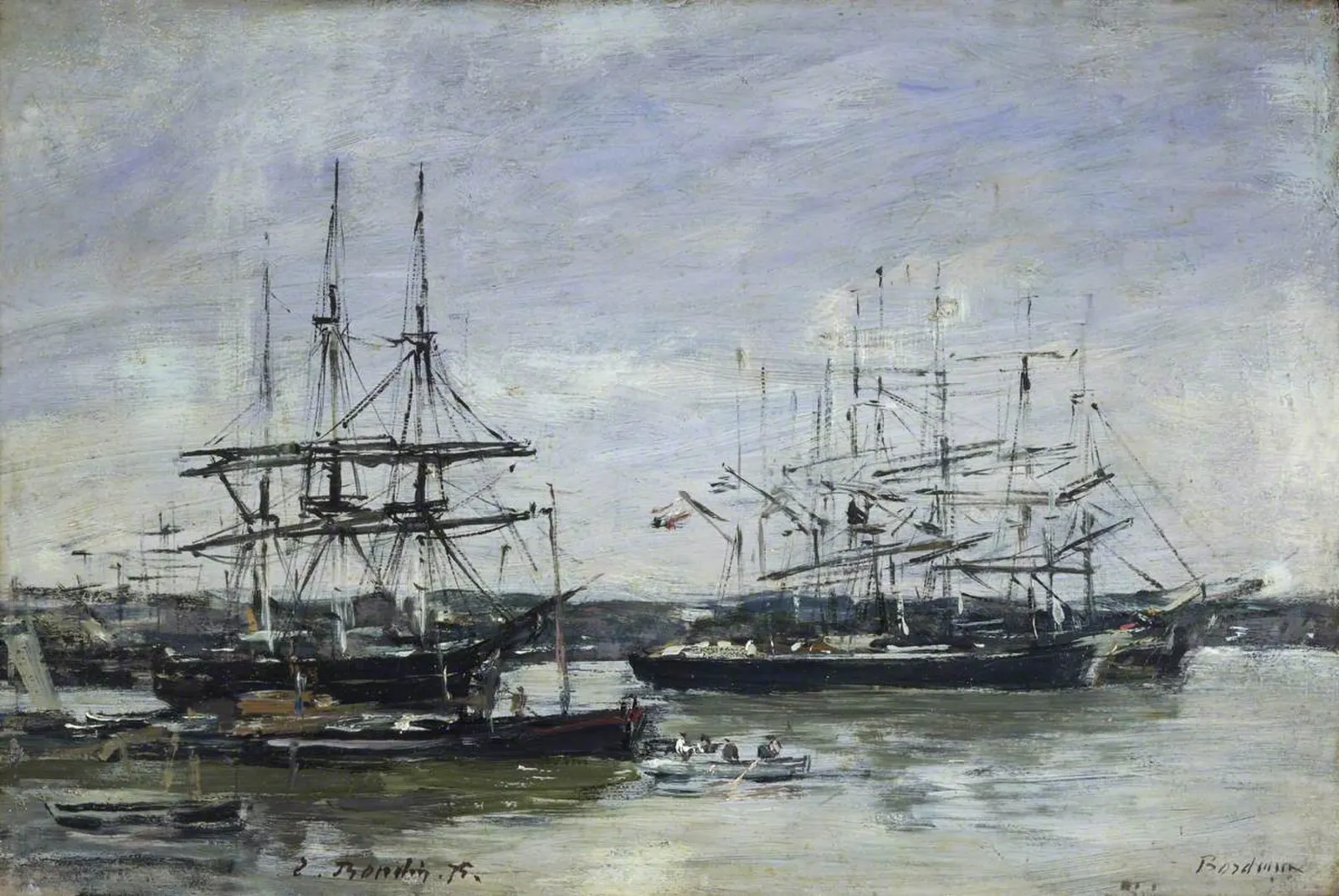 Bordeaux, Eugène Boudin