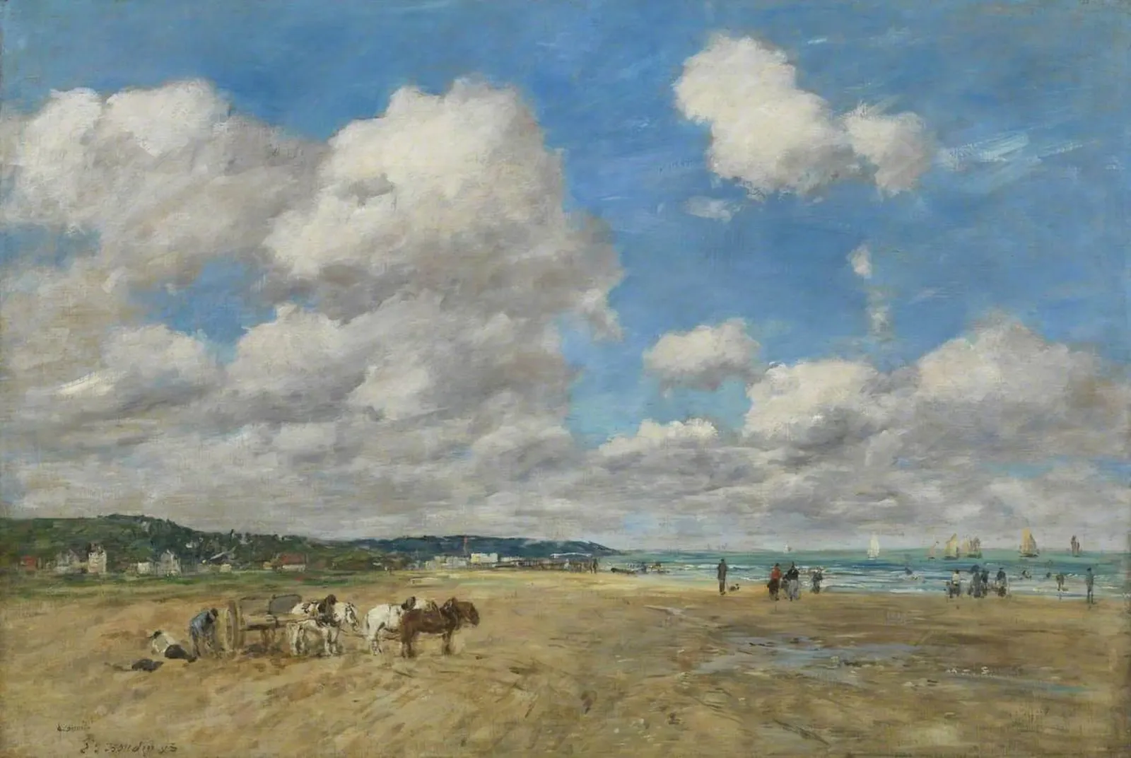 Deauville, Eugène Boudin