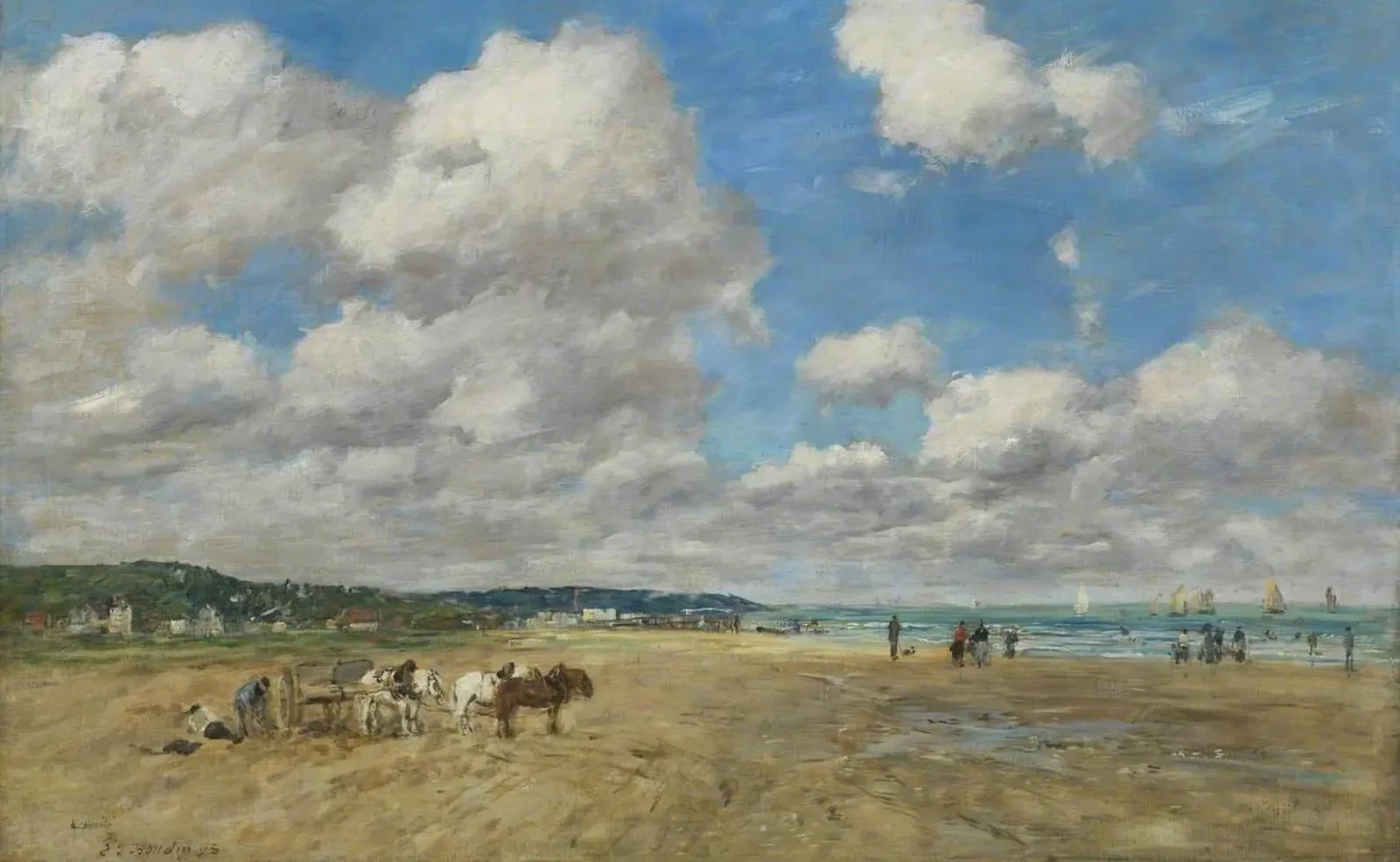 Deauville, Eugène Boudin