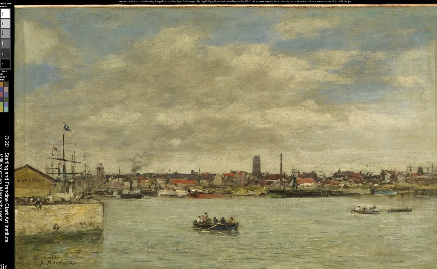 Dunkerque, Eugène Boudin
