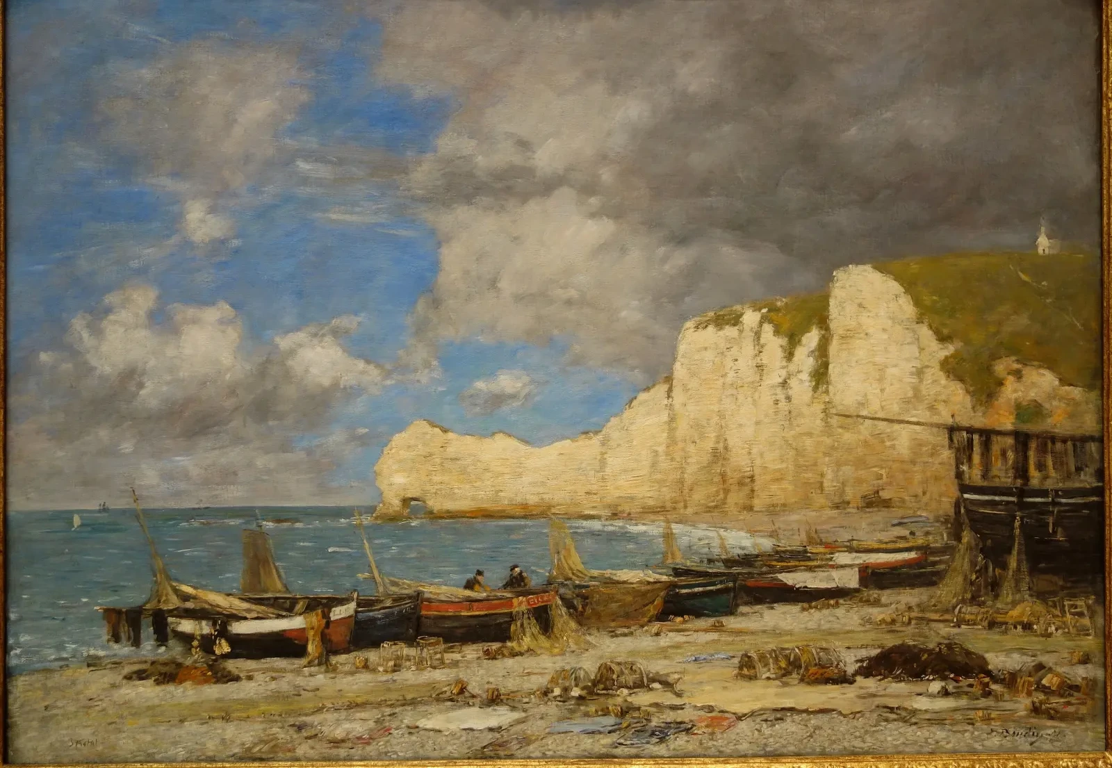 Étretat, Eugène Boudin