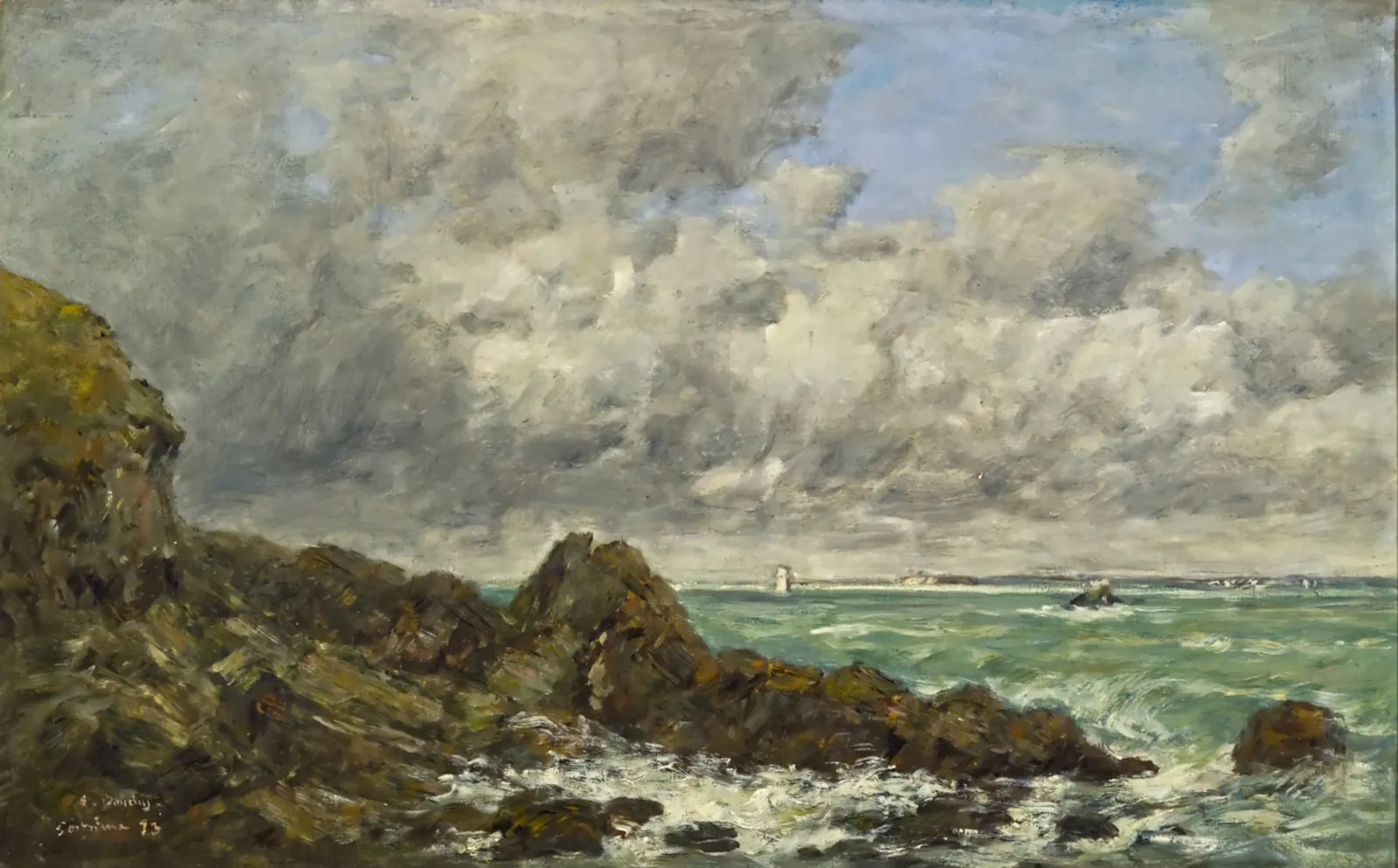 La baie de Portrieux, Eugène Boudin
