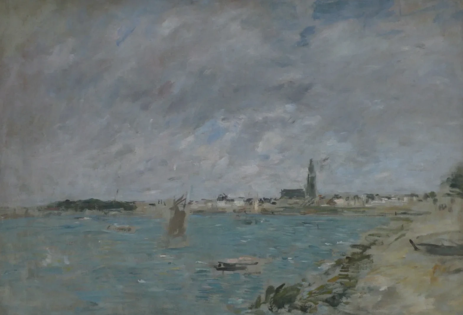 Le Croisic - Vue générale prise de Pembron, Eugène Boudin