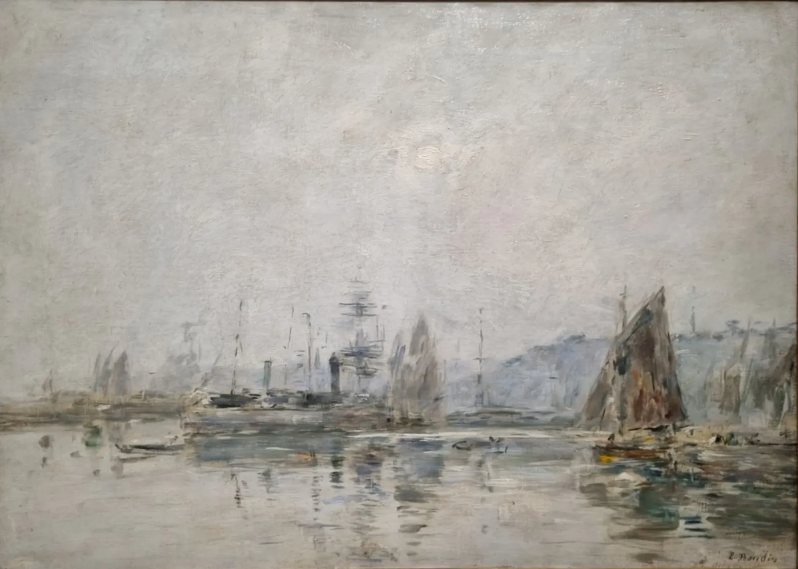 Le port de Honfleur, Eugène Boudin