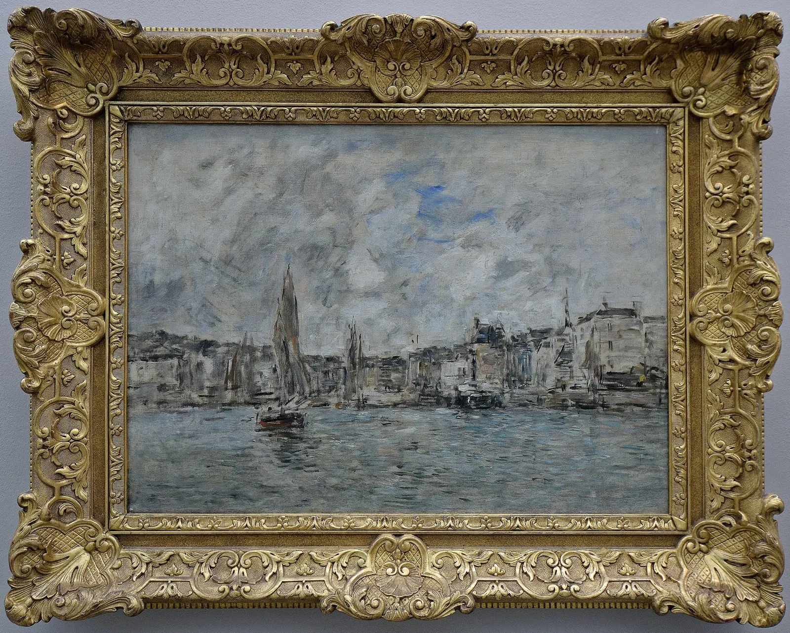 Le Port de Honfleur, Eugène Boudin